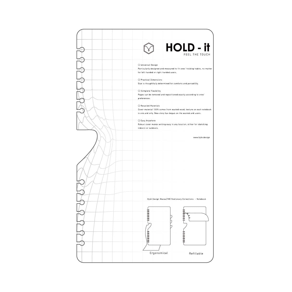 HOLD-it Notebook - Refill Pad
