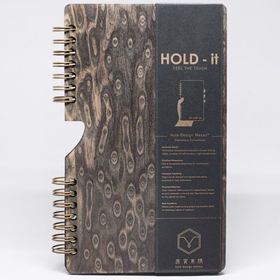 HOLD-it Wooden Notebook