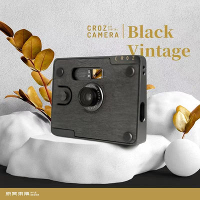 【Limited Edition】CROZ D.I.Y. Digital Camera Black Vintage